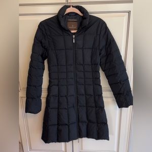 MONCLER Black Down Puffer Coat XS